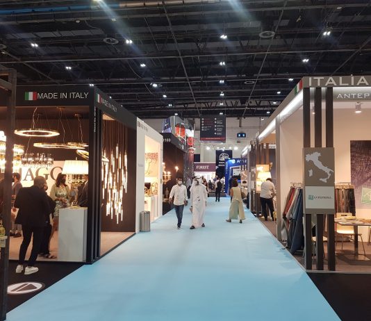 Gli Emirati Arabi ripartono dalla fiera Index e dal design made in Italy
