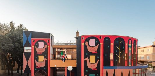 Eneide Street Art. Il murales di Agostino Iacurci per la Biblioteca di Pomezia agostino iacurci pomezia