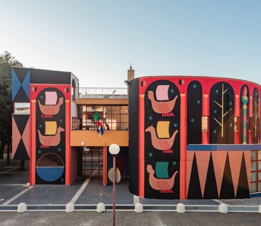 Eneide Street Art. Il murales di Agostino Iacurci per la Biblioteca di Pomezia agostino iacurci pomezia