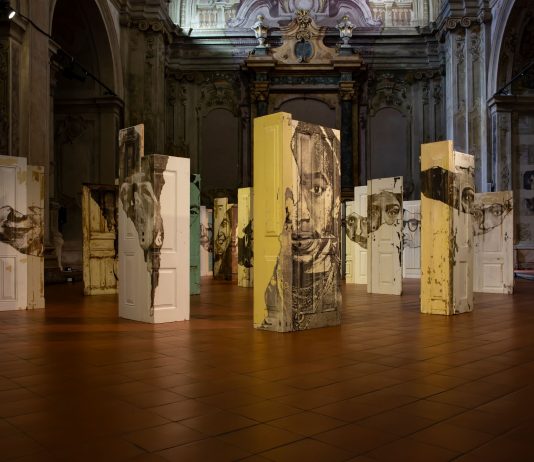 Alexandre Farto aka Vhils a Bologna, con MAGMA Gallery