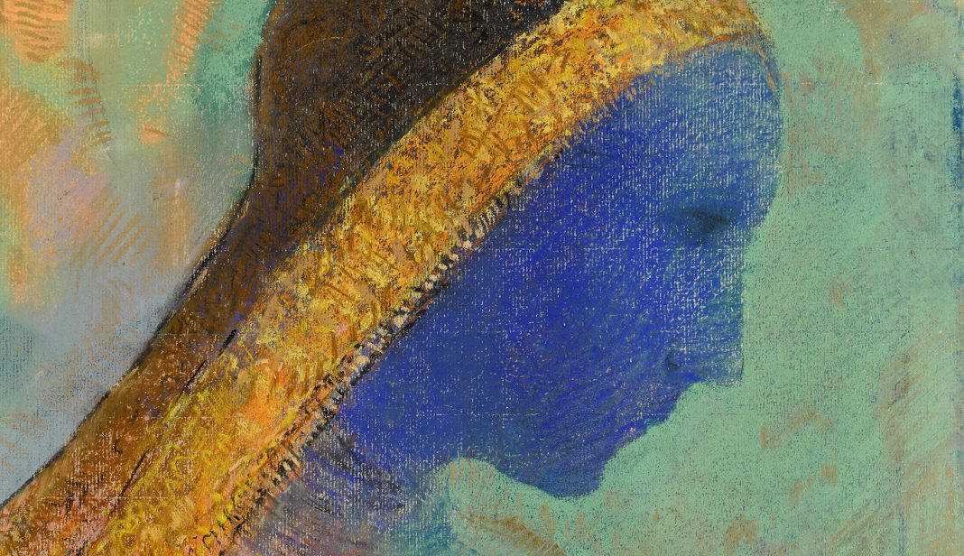Odilon Redon, Profil bleu, est. £600,000-800,000 copia Redon Sotheby's
