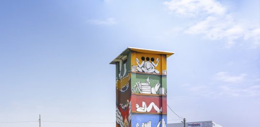 A Rivalta di Torino, la street art di RUN inaugura il Casermette Social Park