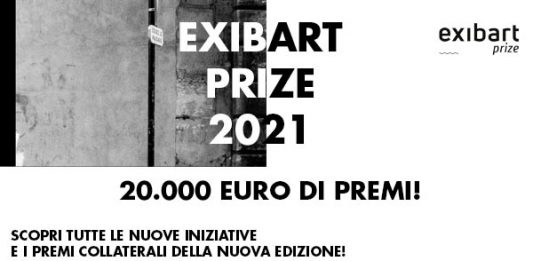 exibart prize 2021 apre alle nuove iscrizioni e raddoppia il montepremi