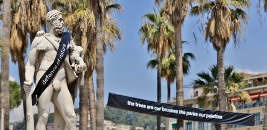 50 piccoli e grandi interventi di Igor Grubic nella Villa Comunale di Napoli igor grubic villa comunale