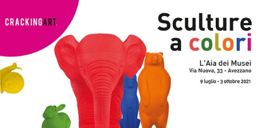 Avezzano ospita “Sculture a colori”. Dal 9 luglio arriva la mostra di maxisculture create dal collettivo Cracking Art