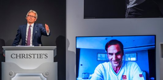 Christie’s, le racchette di Federer moltiplicano per 23 Federer Christie's