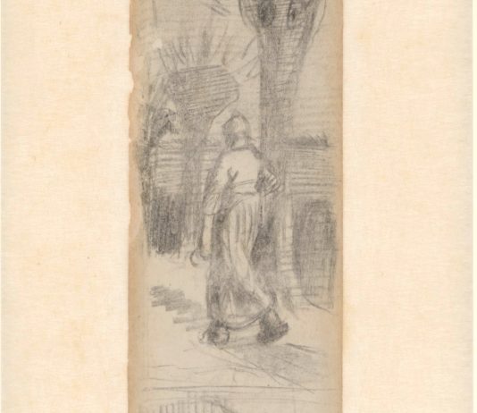 Tra le pagine di un romanzo storico, trovata un’opera in miniatura di Vincent Van Gogh