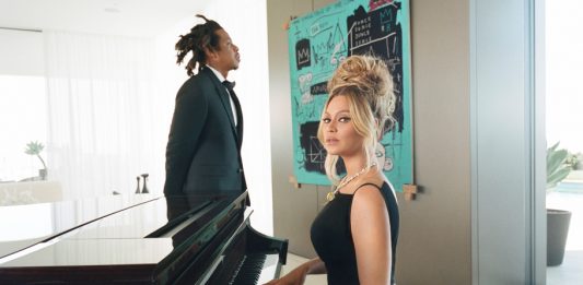 Beyoncé e Jay-Z fanno colazione da Tiffany, con un inedito Basquiat