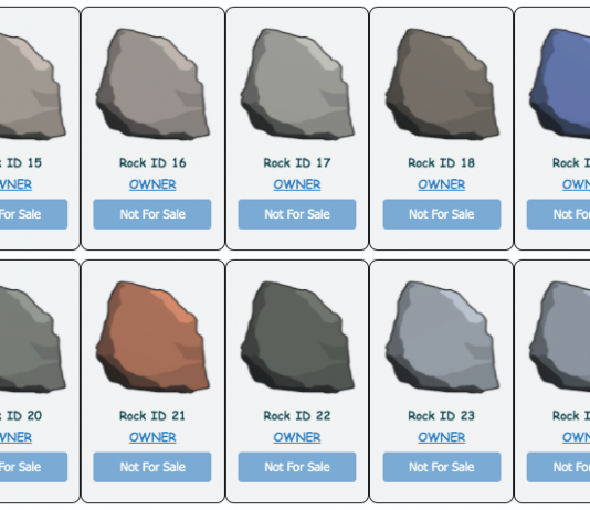 Una roccia da un milione di dollari? È possibile, con gli NFT