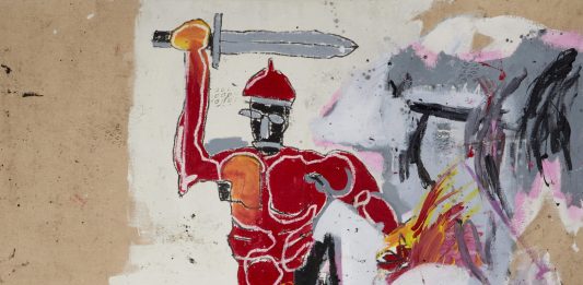 Un altro guerriero di Basquiat in vendita a Hong Kong sotheby's basquiat