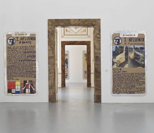 Thomas Hirschhorn, I-NFLUENCER-POSTER – Galleria Alfonso Artiaco