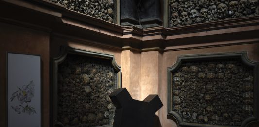 Fausta Squatriti, Opera al Nero – Ossario e Chiesa di San Bernardino alle Ossa