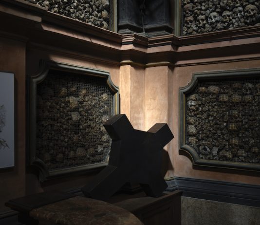 Fausta Squatriti, Opera al Nero – Ossario e Chiesa di San Bernardino alle Ossa