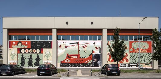 L’Odissea sui muri di Bergamo: quando l’arte diventa partecipativa Bergamo