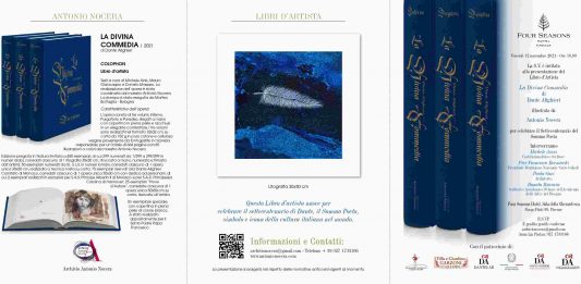 La Divina Commedia di Dante Alighieri, il nuovo Libro d’artista di Antonio Nocera