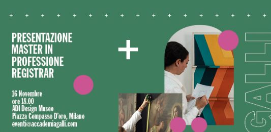 PRESENTAZIONE DEL PRIMO MASTER IN PROFESSIONE REGISTRAR ALL’ADI DESIGN MUSEUM