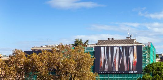 #EX_TRA le nuove opere del progetto che porta l’arte sui ponteggi romani