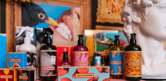 Toiletpaper e La Bottega insieme, per una linea beauty da collezione