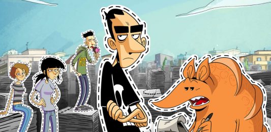 Pugni e carezze di “Strappare lungo i bordi”: la serie di Zerocalcare su Netflix