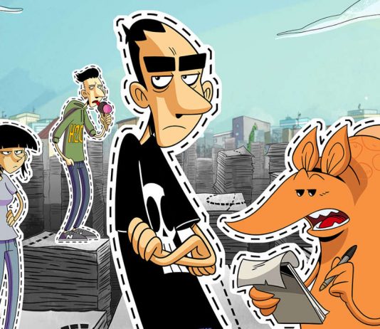 Pugni e carezze di “Strappare lungo i bordi”: la serie di Zerocalcare su Netflix