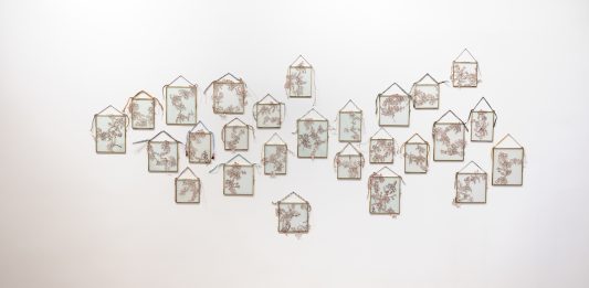 Sabrina Mezzaqui, C’è qui nell’aria la parola-ramo – St. Regis