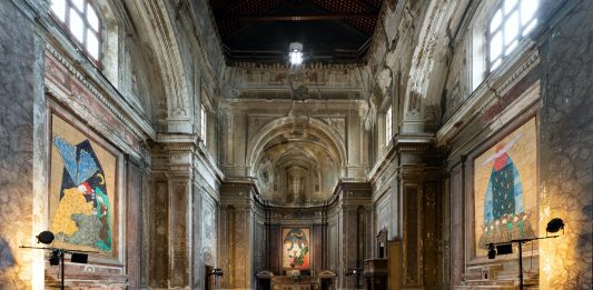 Isabella Ducrot con T293 a San Giuseppe delle Scalze a Pontecorvo, Napoli