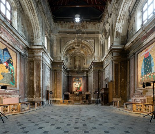 Isabella Ducrot con T293 a San Giuseppe delle Scalze a Pontecorvo, Napoli