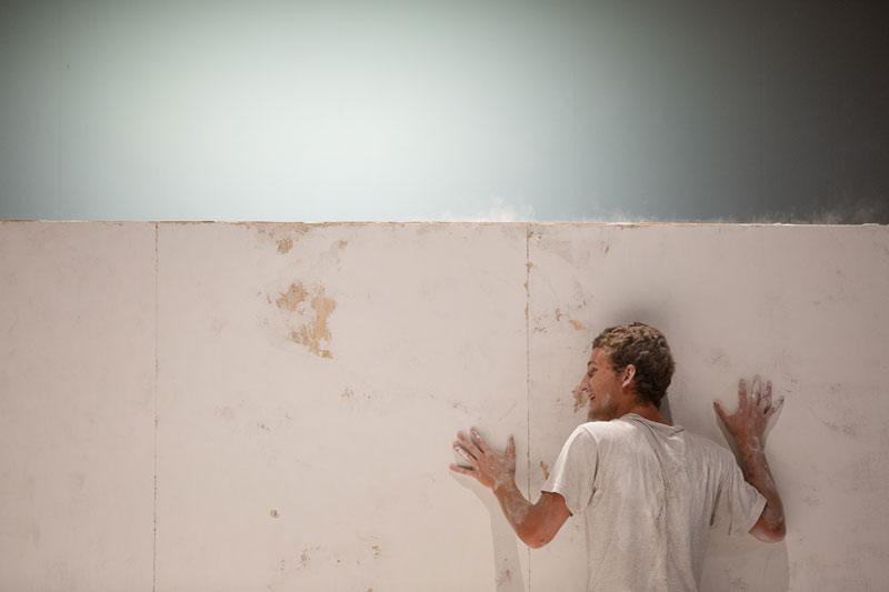 calcinacci, spettacolo di claudio larena