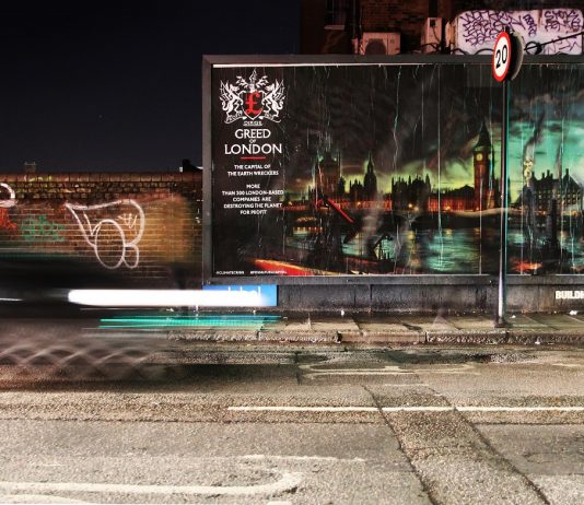 Subvertising contro il cambiamento climatico: la parola a Illustre Feccia