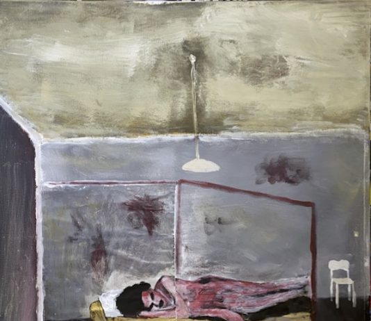 Punk e Cassandre di Massimo Scognamiglio, negli spazi di Casa 94, a Roma Opera di Massimo Scognamiglio in mostra a roma