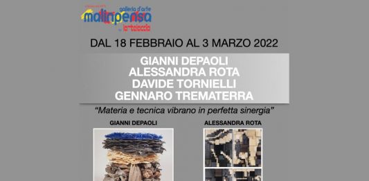 GIANNI DEPAOLI ALLA GALLERIA D’ARTE MALINPENSA DI TORINO