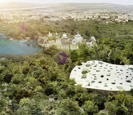 La Casa della musica progettata da Sou Fujimoto a Budapest