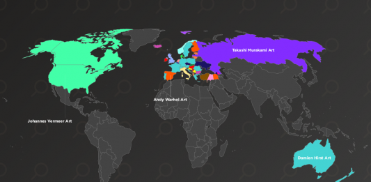 Gli artisti più ricercati su Google, in uno studio di SINGULART artisti più ricercati google