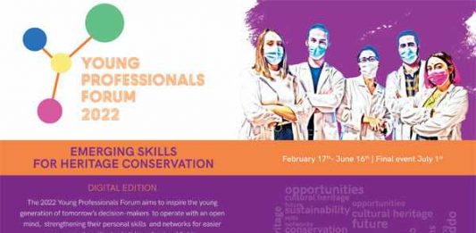 Il CCR – Centro Conservazione e Restauro La Venaria Reale presenta YOUNG PROFESSIONALS FORUM 2022