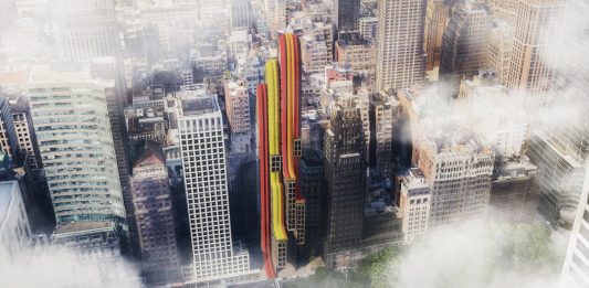 Un grattacielo coperto di fiori per il nuovo skyline di New York