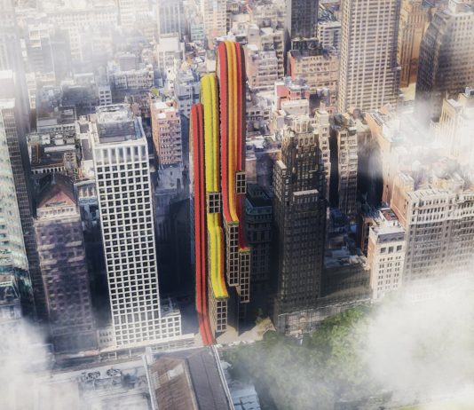 Un grattacielo coperto di fiori per il nuovo skyline di New York