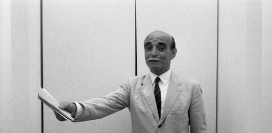 Lucio Fontana in conversazione con Carla Lonzi, alla Fondazione Magnani-Rocca