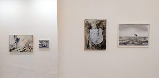 La materia duttile del disegno di Judith Mall e Sylvie Ringer da Curva Pura, a Roma