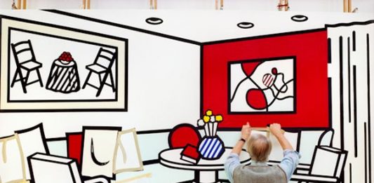 Lo studio di Roy Lichtenstein donato al Whitney Museum
