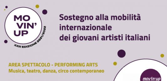 MOVIN’UP 2021/2022 AREA SPETTACOLO – PERFORMING ARTS MUSICA, TEATRO, DANZA, CIRCO CONTEMPORANEO