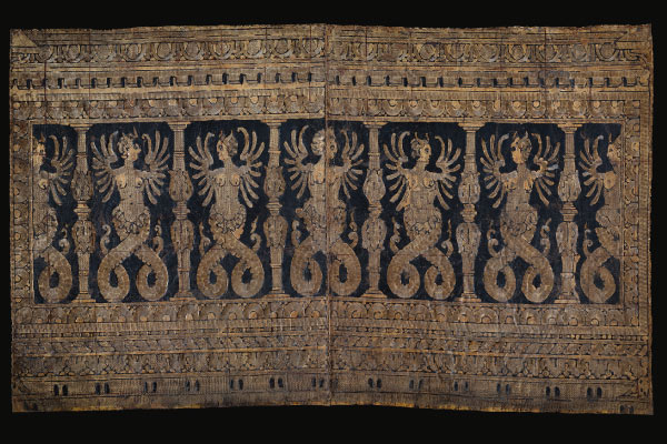 Frammento di corame con Arpie