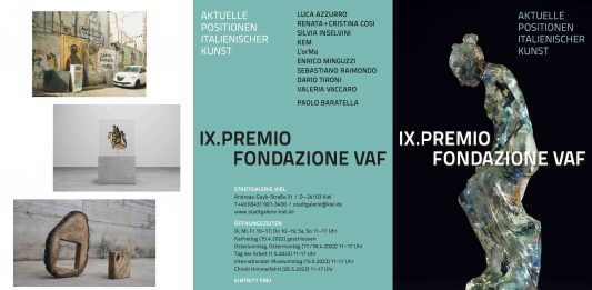 PREMIO FONDAZIONE VAF IX EDIZIONE