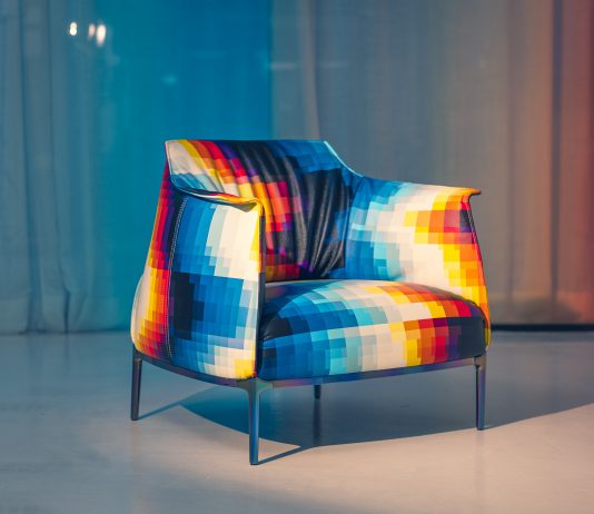 La Archibald di Felipe Pantone, per i 110 anni di Poltrona Frau