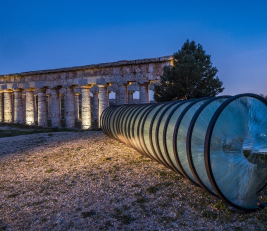 Mario Merz, Ignazio Mortellaro, Costas Varotsos al Parco Archeologico di Segesta