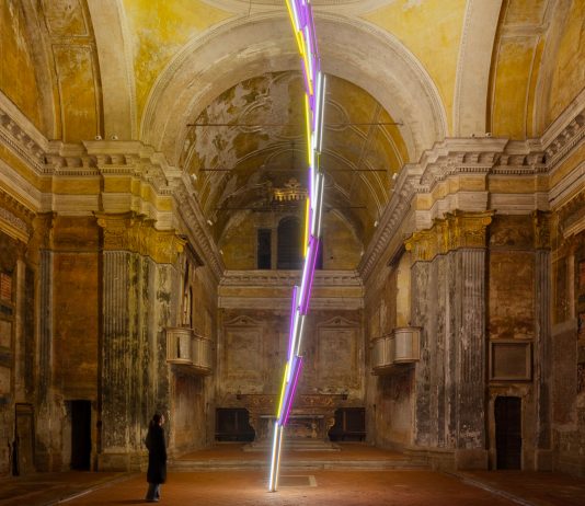 Mark Handforth illumina l’antica chiesa di San Carlo, a Cremona