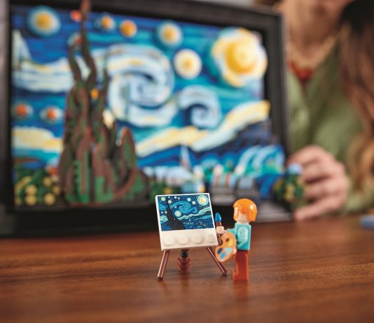 Una notte stellata di Lego: il nuovo set dedicato a Van Gogh