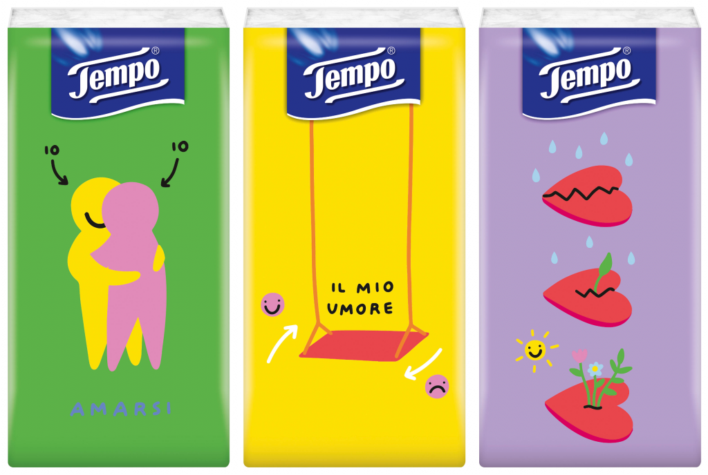 Storie da fazzoletto: Disegnetti Depressetti per la limited edition Tempo