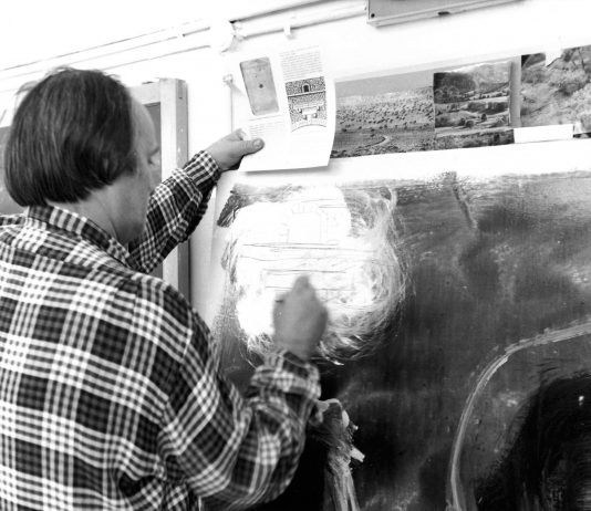 ‘L’ultima guerra di Mario Schifano 1988-1998’ al Castello Gamba, in Valle d’Aosta