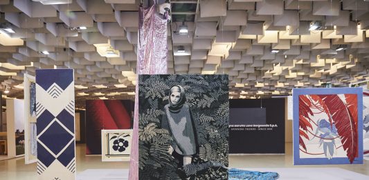 L’opera di Maurizio Vetrugno a Pitti Immagine Filati 91, con il Centro Pecci