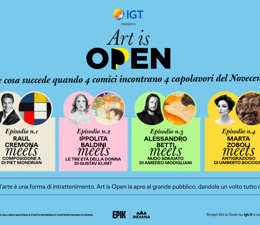 Art is open: Quattro comici per quattro capolavori della Galleria Nazionale di Roma